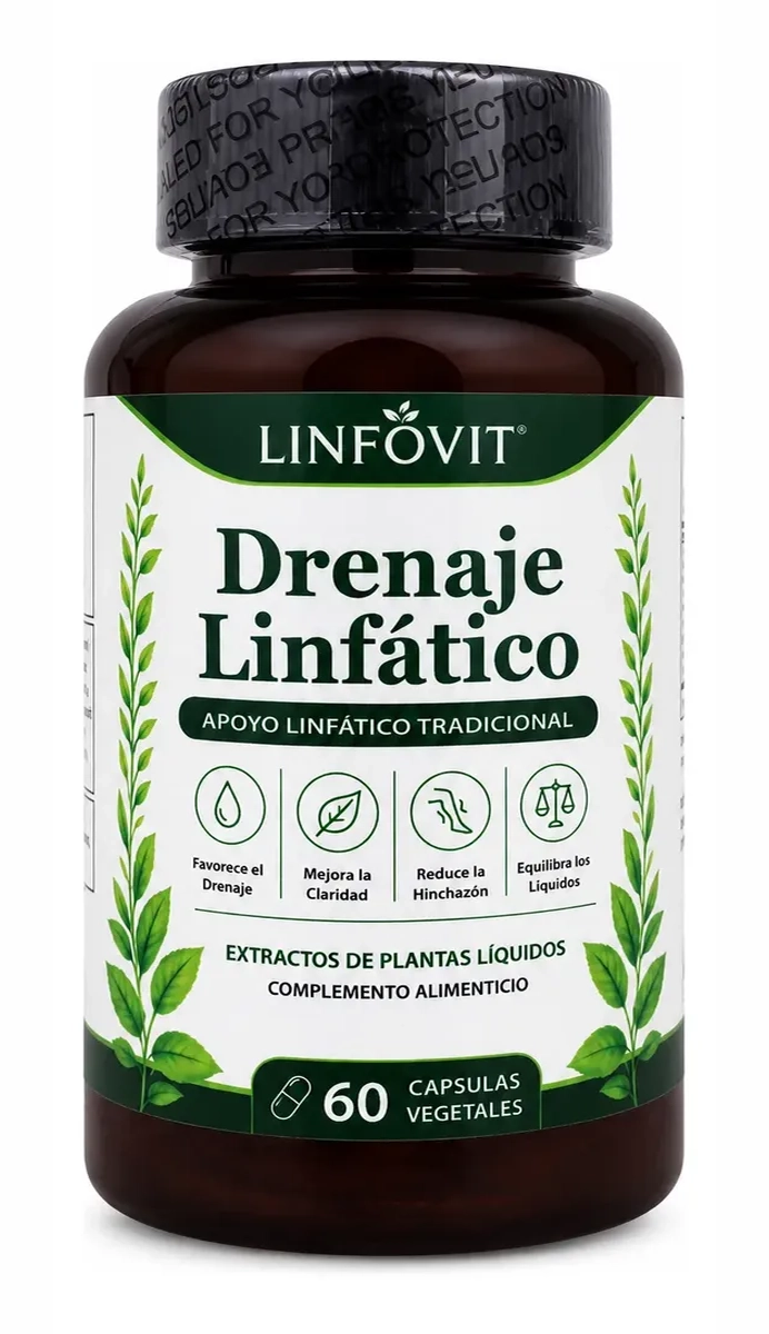 Drenaje Linfático 60 Cápsulas – Linfovit